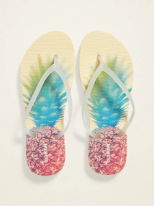 Patterned Flip-Flops for Women Old Navy 1